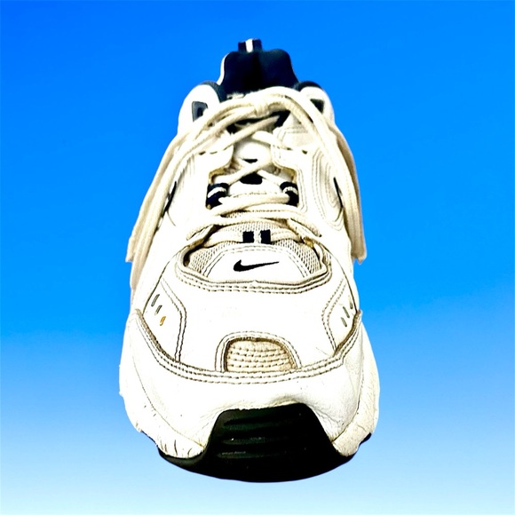 EUC! MENS NIKE AIR 2 COMFORT WHITE AND NAVY - Picture 3 of 10